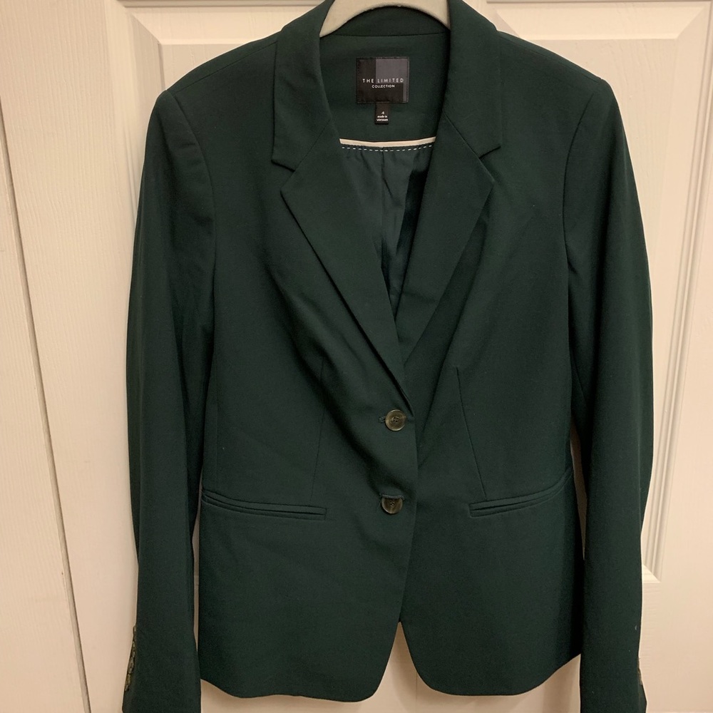 Dark green blazer